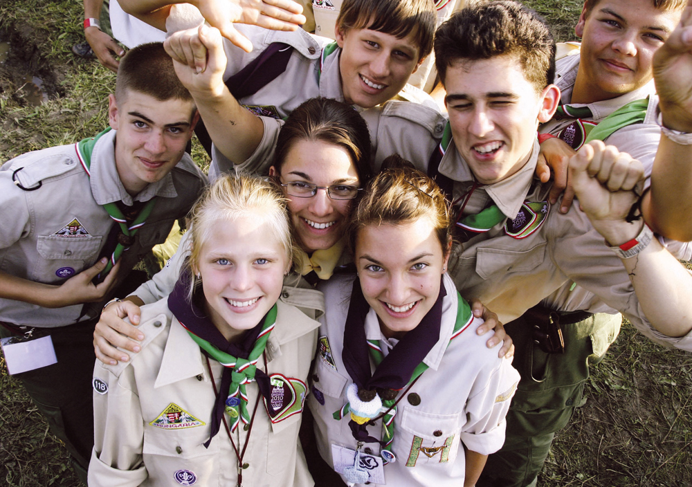 Toborzást tartanak a cserkészek
