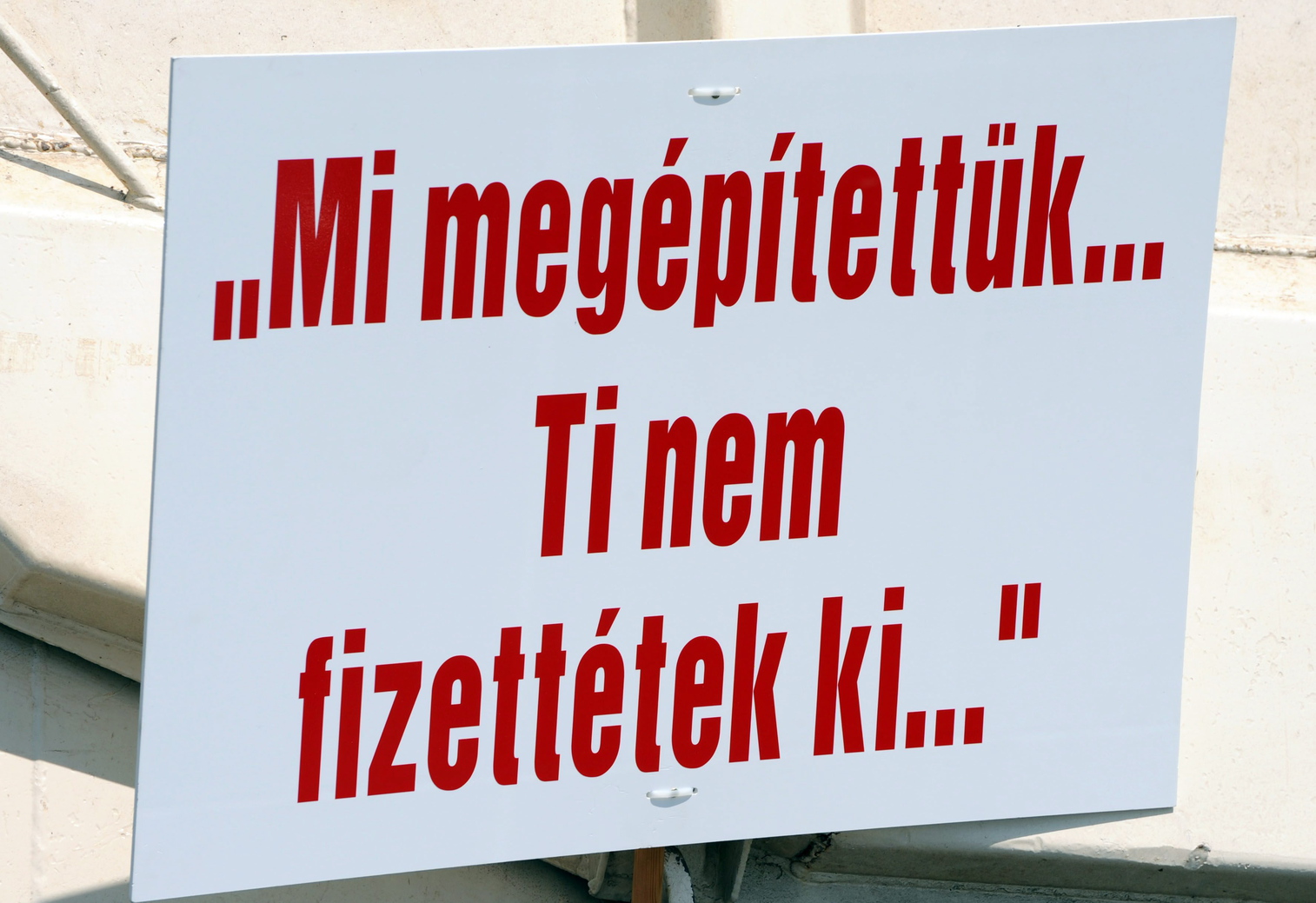 Parlament elé vinnék a Szeviép-ügyet. (Hangoló 2017. 04. 03.)