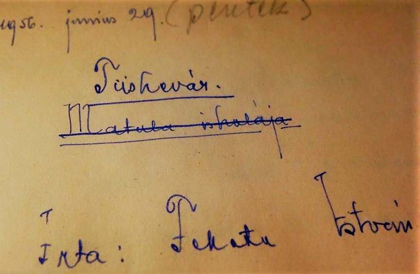 Kultúrmissziós célt szolgál a Tüskevár kéziratának megszerzése (Hangoló 2018. 12. 07.)