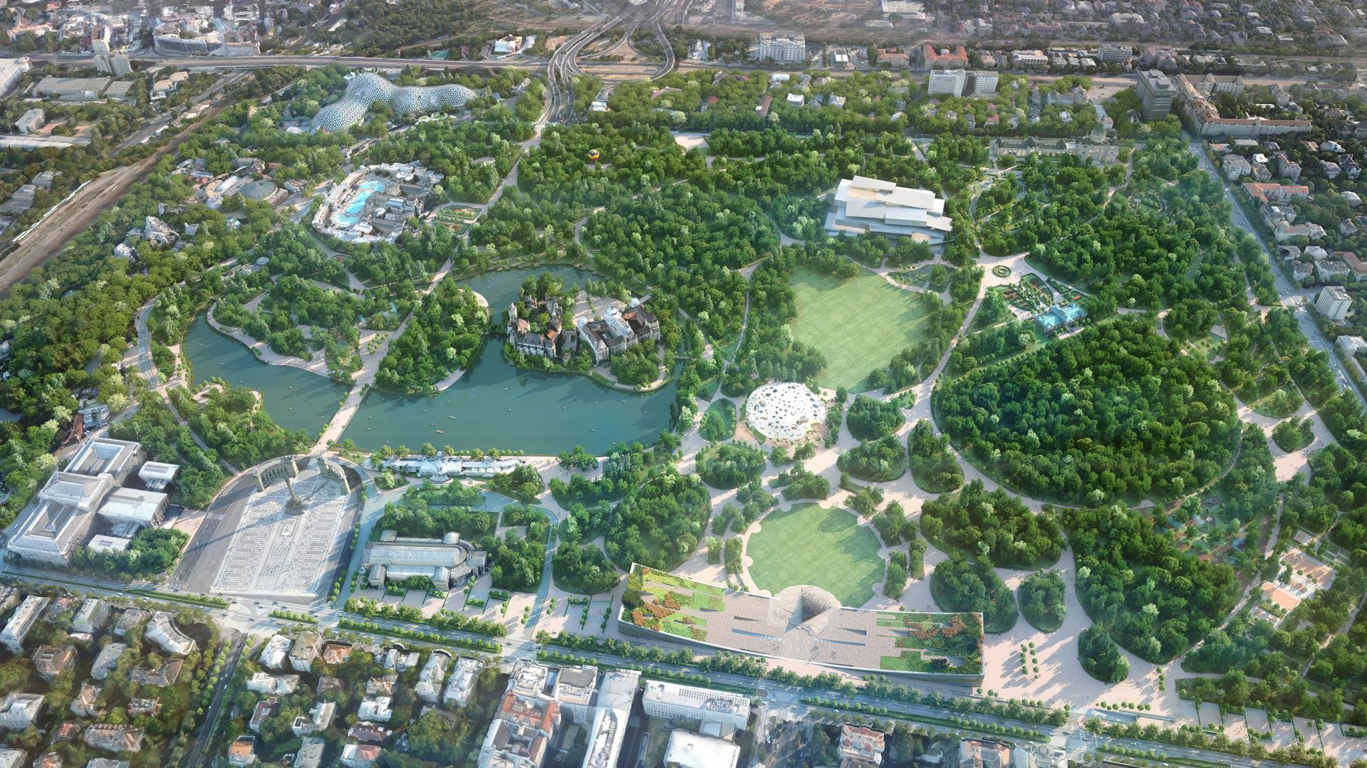 Folyamatosan adják át a Városliget megújult részeit (Hangoló 2019. 02. 15.)