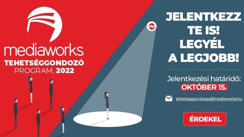 Ismét elindítja tehetséggondozó programját a Mediaworks!